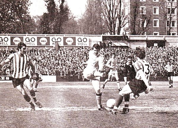 southampton away 1968 to 69 action